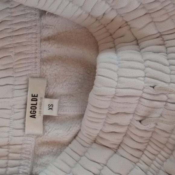 AGolde Boxing Shorts XS white nwt - Picture 2 of 9